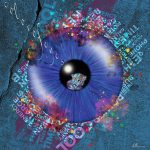 Iris Rot Schmetterling